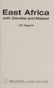 Cover of East Africa With Malawit Zambia