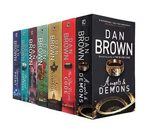 Cover of Robert Langdon Series Collection 7 Books Set By Dan Brown