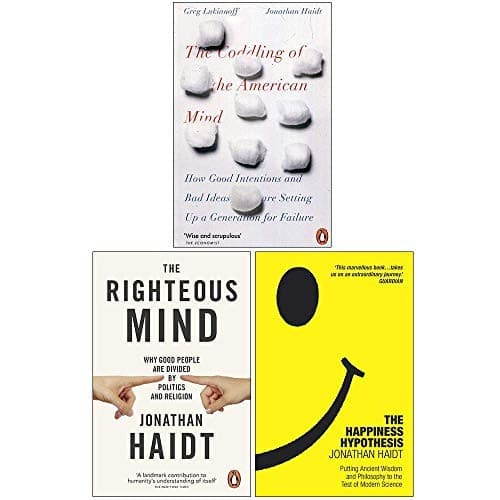 Cover of Jonathan Haidt Collection 3 Books Set