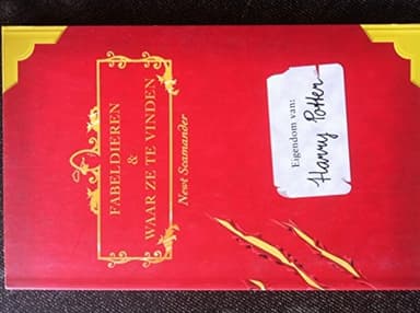 Cover of Fabeldieren & Waar Ze Te Vinden, Newt Scamander Ha