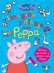 Cover of Peppa Pig. Cuaderno de actividades - Imagina y dibuja con Peppa