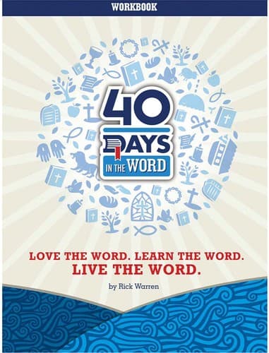 Cover of 40 Days in the Word