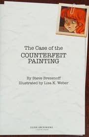 Cover of The case of the counterfeit painting
