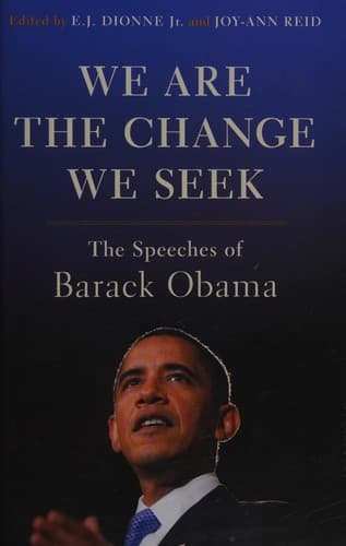 Cover of We Are the Change We Seek