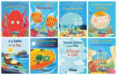 Cover of School and Library Edition under the Sea Bilingual EBook Series