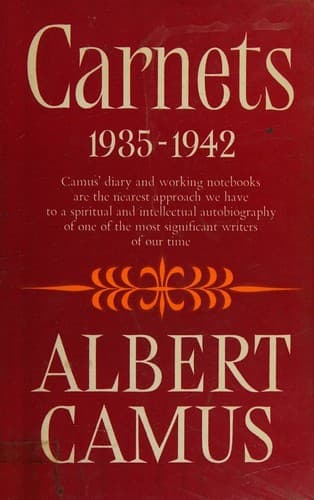 Cover of Carnets 1935-1942