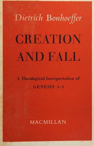 Cover of Creation and fall