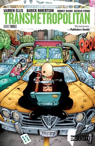 Cover of Transmetropolitan Book Three