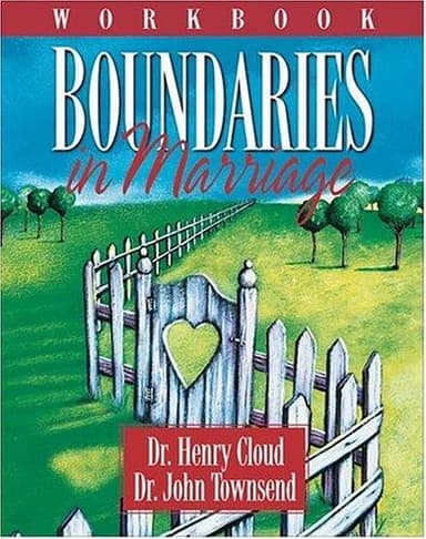 Cover of Boundaries in Marriage Workbook