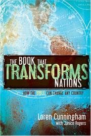 Cover of The book that transforms nations