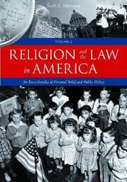 Cover of Religion and the Law in America