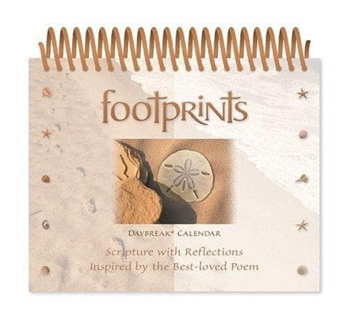 Cover of Calendar Daybreak® Footprints Seashore