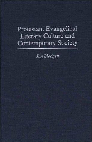Cover of Protestant evangelical literary culture and contemporary society