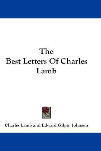 Cover of The Best Letters of Charles Lamb
