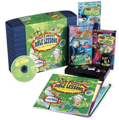 Cover of Wild & Wacky Bible Lessons on Fear, Respect and Helping Others