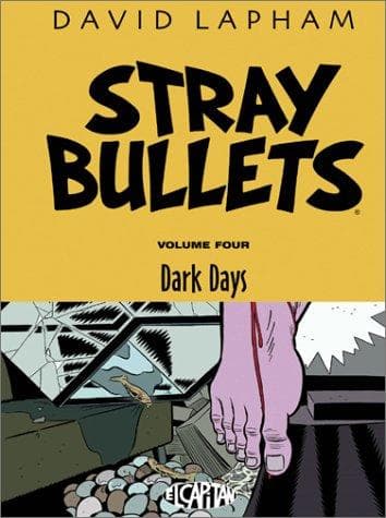 Cover of Stray Bullets Volume 4 HC Dark Days