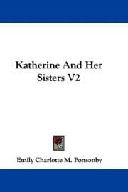 Cover of Katherine And Her Sisters V2
