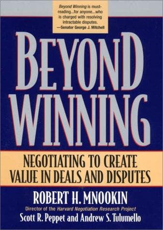 Cover of Beyond winning