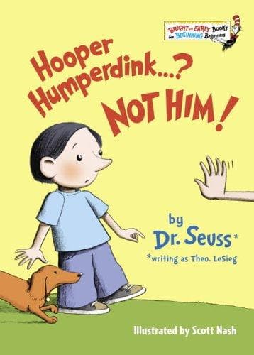 Cover of Hooper Humperdink...? Not Him! (Bright & Early Books(R))