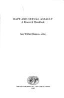 Cover of Rape and Sexual Assault