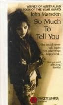 Cover of So much to tell you