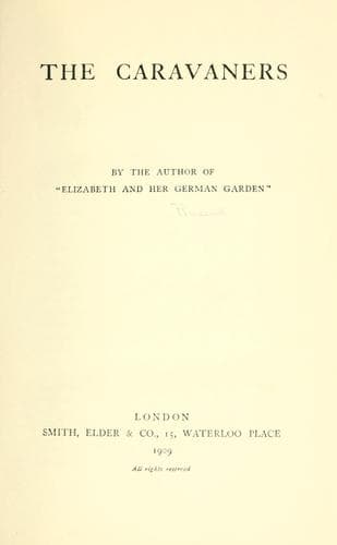 Cover of The caravaners