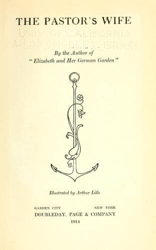 Cover of The pastor's wife