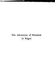 Cover of The Adventures of Elizabeth in Rügen