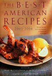 Cover of The best American recipes 2003-2004
