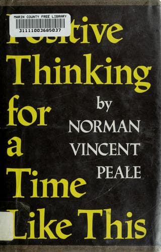 Cover of Positive thinking for a time like this