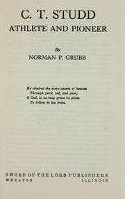 Cover of C.T. Studd, athlete & pioneer