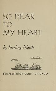 Cover of So dear to my heart