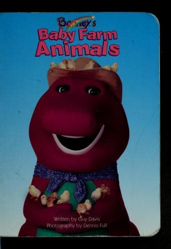 Cover of Barney's baby farm animals
