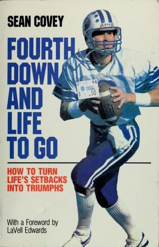 Cover of Fourth down and life to go