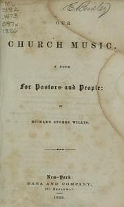 Cover of Our church music