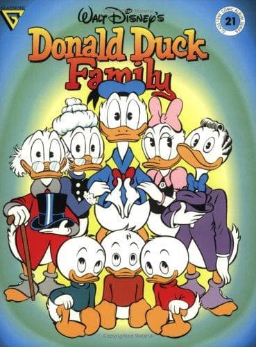 Cover of Walt Disney's Donald Duck Family (Gladstone Comic Album Series No. 21)