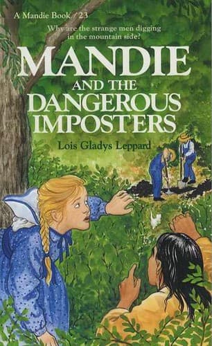 Cover of Mandie and the dangerous imposters