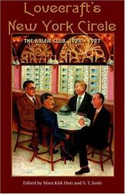 Cover of Lovecraft's New York circle