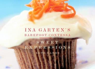 Cover of Ina Garten's Barefoot Contessa Sweet Expressions Small Note Cards in a Two- Piece Box