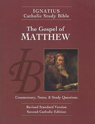 Cover of The Gospel According to Matthew
Ignatius Catholic Study Bible