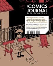 Cover of The Comics Journal 294
Comics Journal