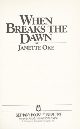 Cover of When Breaks the Dawn