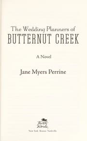 Cover of The Wedding Planners of Butternut Creek