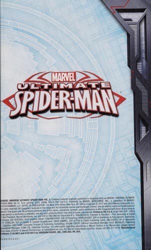 Cover of Marvel Universe ultimate Spider-Man