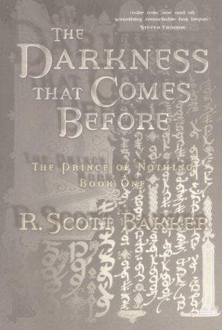 Cover of The Darkness That Comes Before