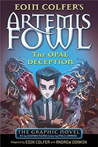 Cover of Artemis Fowl. The Opal Deception. The Graphic Novel