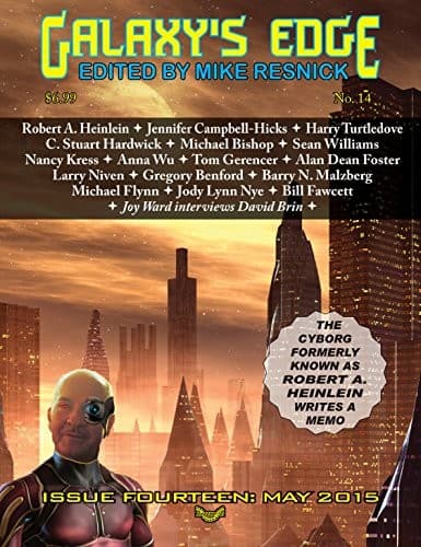 Cover of Galaxy's Edge Magazine: Issue 14, May 2015 (Heinlein Special)