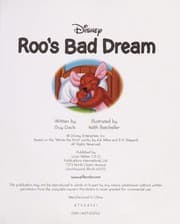 Cover of Roo's bad dream