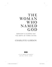 Cover of The woman who named God