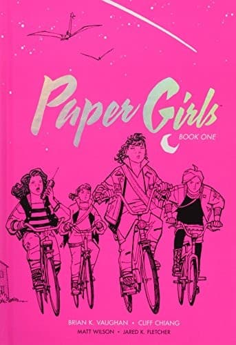 Cover of Paper Girls Deluxe Edition, Book One